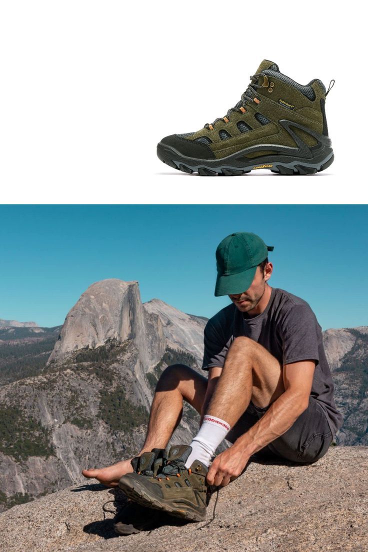 Newland Waterproof Hiking Boots for Men, 4" & 6" Suede Leather Trekking Boots, Anti-Fatigue Outdoor Shoes, Ankle Support, Non-Slip, Comfortable, Shock Absorption KS55 Men's Hiking Boots, Hiking Boots For Men, Trekking Boots, Boots Men Outfit, Mens Hiking, Hiking Boots Outfit, Boots Outfit Men, Mens Hiking Boots, Trekking Shoes