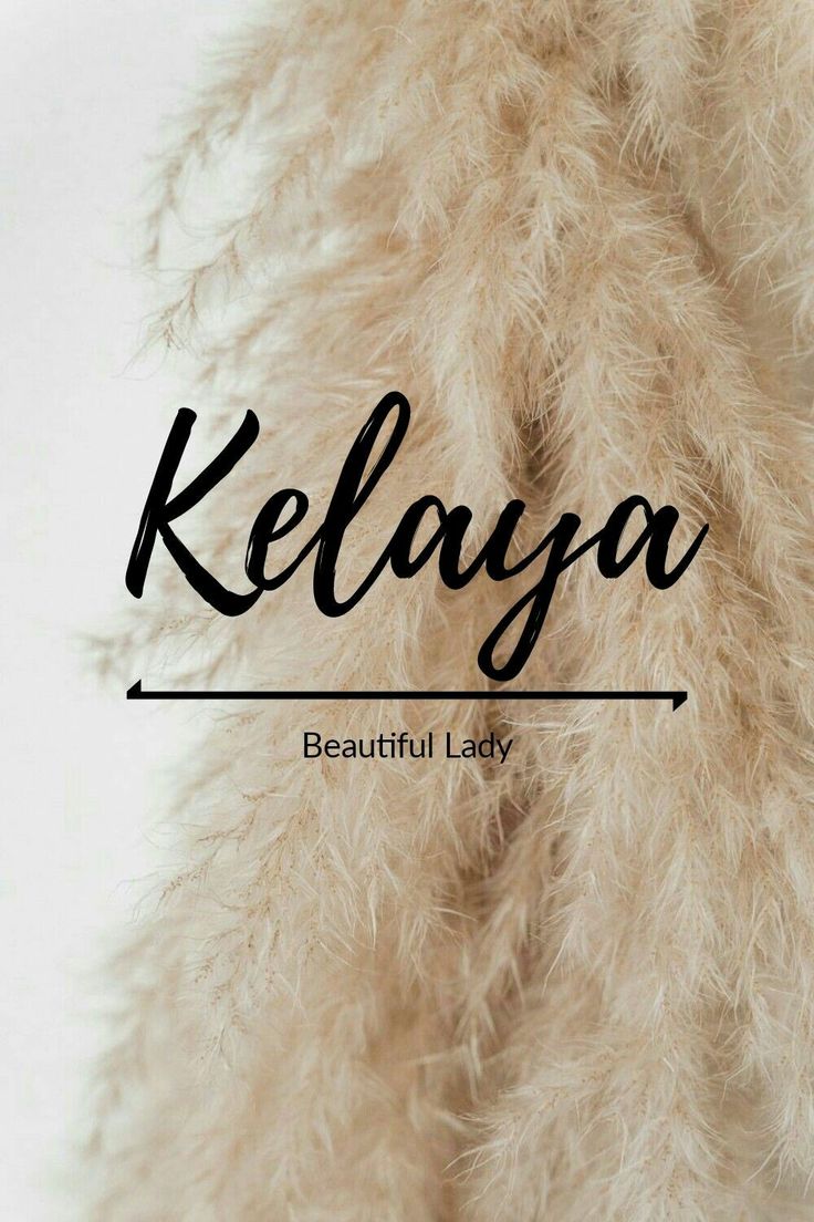 the word kelapa is written in black on a white background with fluffy fur