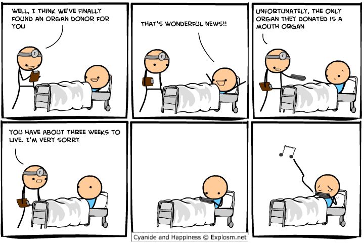 a comic strip with an image of a man laying in bed and the caption reads,