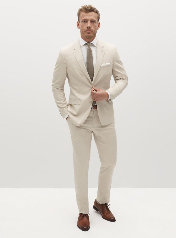 Tan Groomsmen Suits, Tan Groomsmen, Tan Suits, Tan Suit Jacket, Suits Groom, Cream Suit, Grey Suit Jacket, Tan Suit, Beige Suits