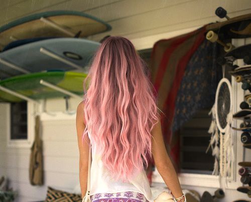 Brown Pink Ombre Hair, Pink On Brown Hair, Brown Pink Ombre, Pink Ombre Hair, Pink Blonde Hair, Pink Hair Dye, Candy Hair, Dyed Hair Inspiration, Hair Ombre