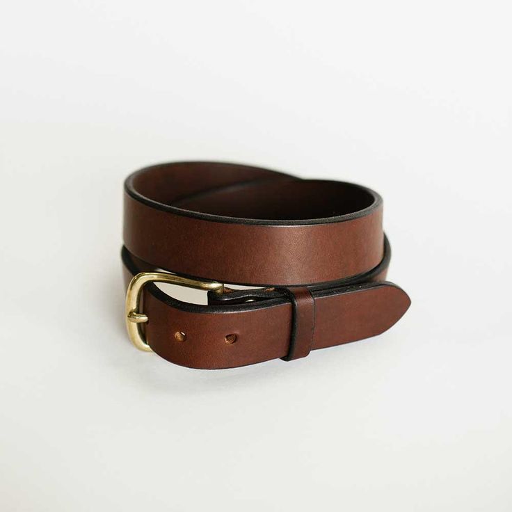 Designed for everyday wear. Made out of our thickest 15oz Kentucky Bridle leather. Premium, full-grain leather, robust stitching and solid brass hardware for a lifetime of service, guaranteed. Dimensions: 1.25" wide Please order pants size + 2'' for best fit. Classic Leather Belts And Suspenders With Brass Buckle, Classic Bridle Leather Belt With Brass Hardware, Classic Leather Belt Buckles For Everyday Use, Classic Leather Belts And Suspenders For Everyday, Classic Leather Belt With Brass Hardware, Classic Bridle Leather Belts For Everyday Use, Brown Leather Belts And Suspenders With Brass Hardware, Classic Leather Belt For Everyday Wear, Classic Leather Strap Belt