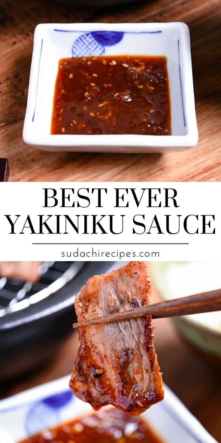 the best ever yakimu sauce is in this recipe