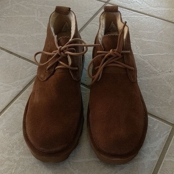 Suede Upper In A Chukka Boot Style With A Round Toe Lace-Up Closure With Metal Eyelets Back Pull Tab Treated With Neverwet Water-Repelling Technology Wool-Blend Lining With Cushioned Comfort Insole Durable Traction Outsole Brown Suede Lace-up Desert Boots, Brown Suede Ankle-high Desert Boots, Brown Ankle-high Suede Desert Boots, Brown Suede Low-top Desert Boots, Brown Desert Boots With Cushioned Footbed, Brown Suede Desert Boots For Walking, Boot Style, Chukka Boot, Pull Tab