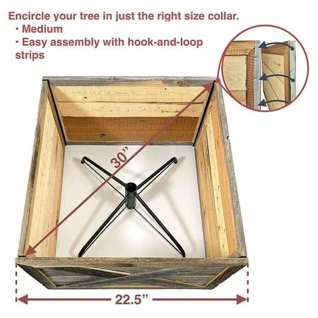 an open wooden box with scissors inside and measurements for the bottom section, including two handles