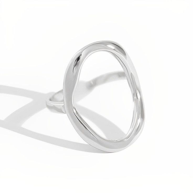 Oval Open Ring - Eva Geometric Figures, Unique Products Design, No 5, Open Ring, Design Concept, Concept Design, Unique Design, Gold Rings, Design Ideas