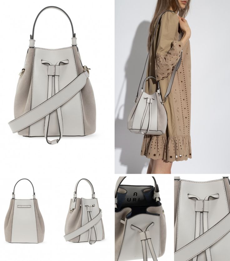 FURLA MIASTELLA MINI' BUCKET BAG Shoulder bag hand bag shoulder bag shoulder bag handbag bucket bag BRAND NEW WITH EVERYDAY -Model Number: 'MIASTELLA MINI' BUCKET BAG WB00353 BX0428-PERLA - With this FURLA high quality,  fashionable and elegant item you are right on trend. The FURLA Miastella Bucket Bag Handbag Mini shape is unique and flutters any outfit. With  This darling you will attract everyone's attention and will definitely be an eye-catcher on the shopping street. Give yourself a new, u Beige Bucket Bag With Top Carry Handle For Travel, Travel Beige Bucket Bag With Top Carry Handle, Travel-friendly Beige Bucket Bag With Top Handle, Rectangular Shopping Bag With Adjustable Strap, Bucket Satchel With Top Carry Handle For On-the-go, White Bucket Bag With Detachable Strap For Errands, Beige Box Bag With Removable Pouch For Errands, Double Handle Bags With Adjustable Strap For Daily Use, Daily Use Bucket Satchel With Top Carry Handle