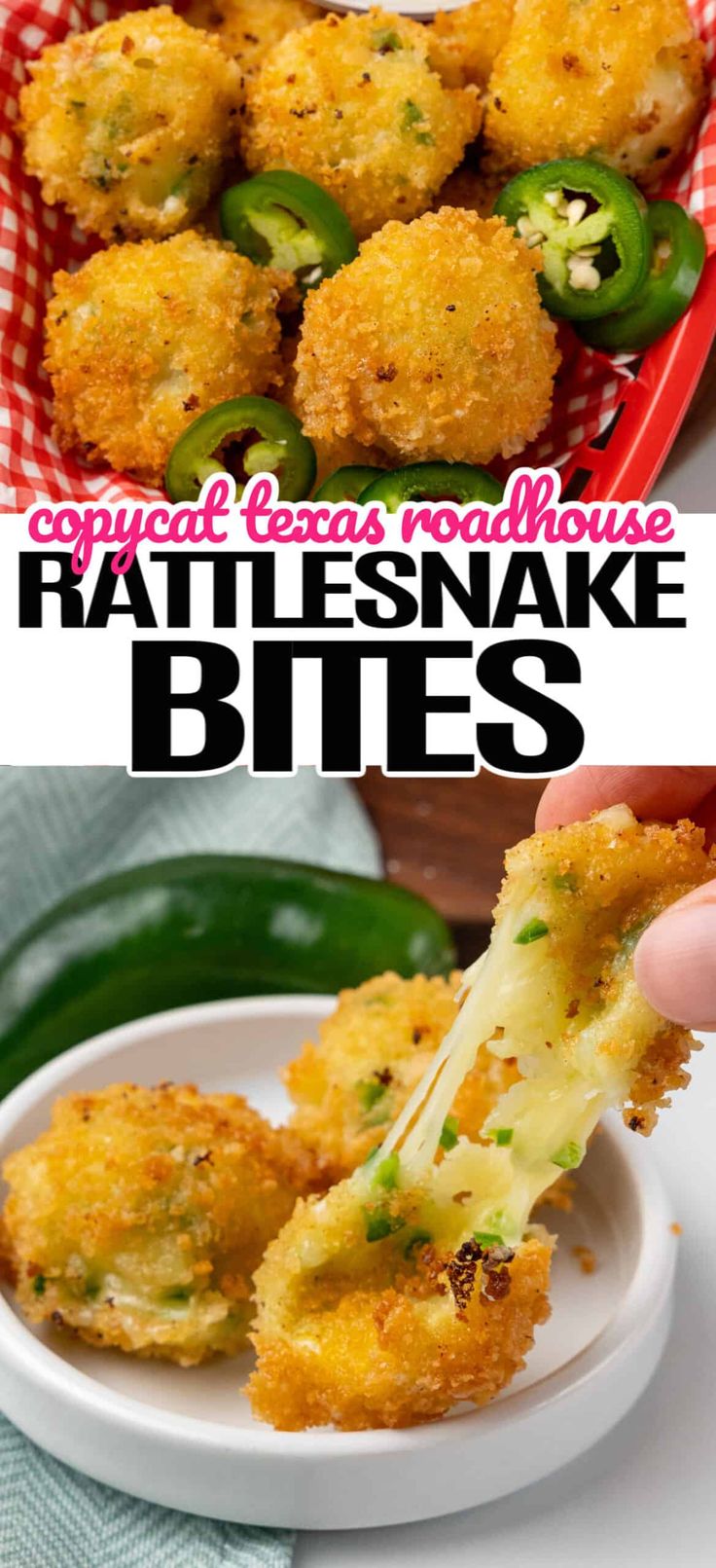 two pictures with different types of food in them and the words, egg cheese macaroni and cheese patties make bites