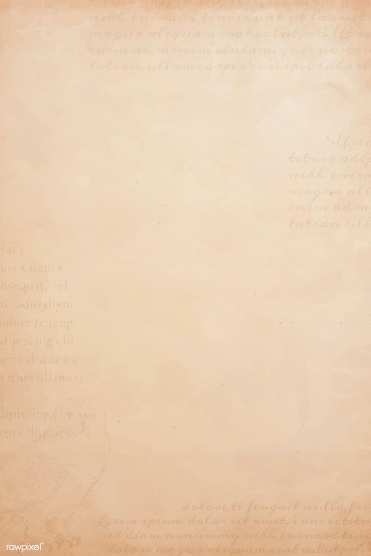 an old sheet of paper with writing on the top and bottom corner, in light brown