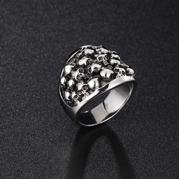 Bikers Skeleton Ring - American Legend Rider