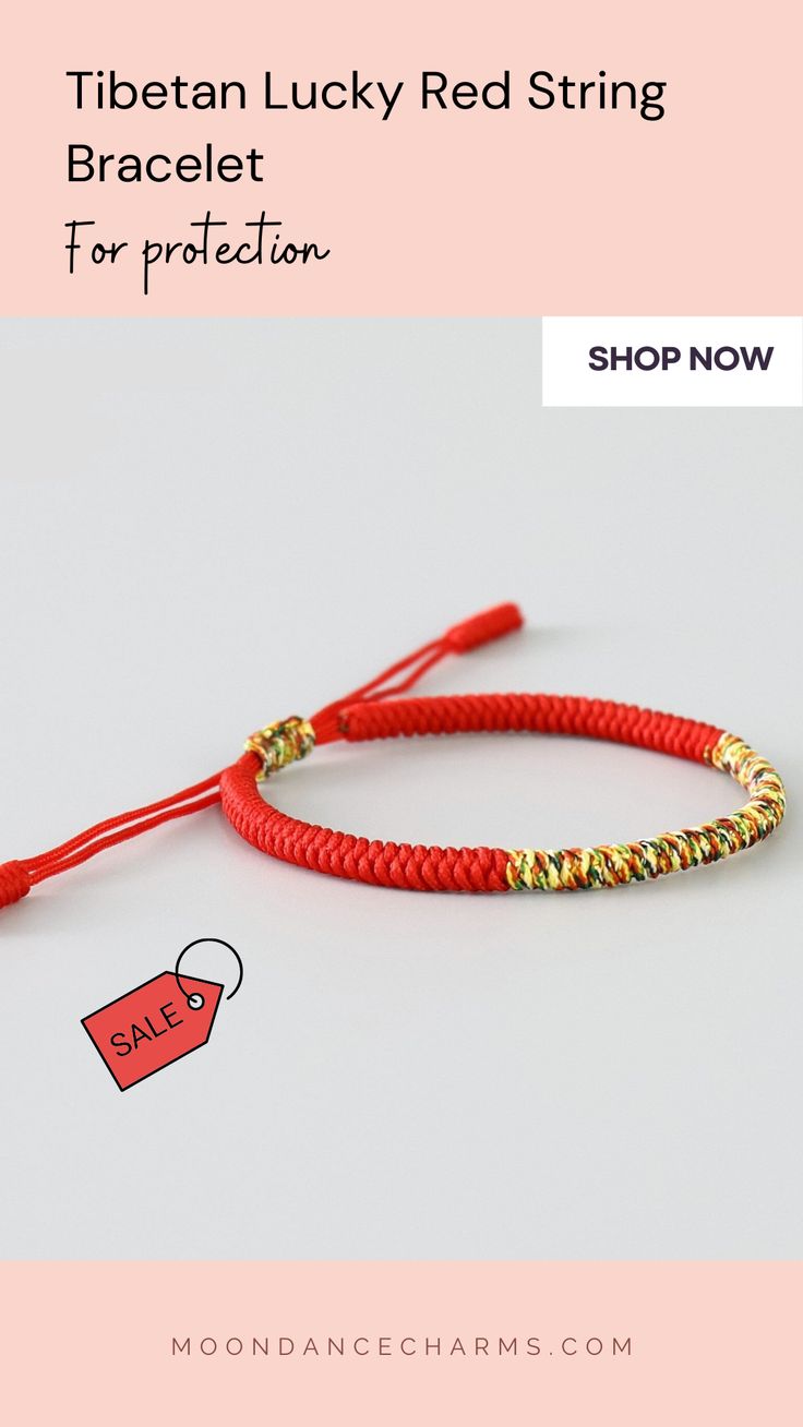 Tibetan Lucky Red String Bracelet. Bring Protection and Good Luck upon you with this Blessed Tibetan Lucky Rope Bracelet. Tibetan Knot Bracelet For Good Luck! Our Red Bracelets are hand-knotted by Tibetan Monks, but more special is the blessings received while being knotted. Invites Good Luck, brings abundance. We offer unique inspirational Red bracelets for protection. Visit our webshop for more >> Red Hand Wrapped Beaded Bracelets For Beach, Red Hand-wrapped Beaded Bracelet For The Beach, Red Hand Wrapped Beaded Bracelet For Beach, Handmade Red Wrap Bracelet, Red Bohemian Wrap Bracelet As A Gift, Handmade Adjustable Red Wrap Bracelet, Adjustable Red Hand-strung Bracelet, Red Spiritual Bracelets For Friendship, Bohemian Red Bracelet With 108 Beads