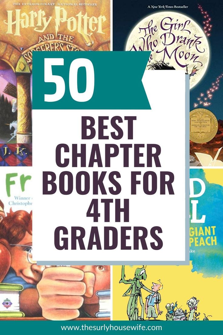 some books with the title 50 best charter books for 4th grade