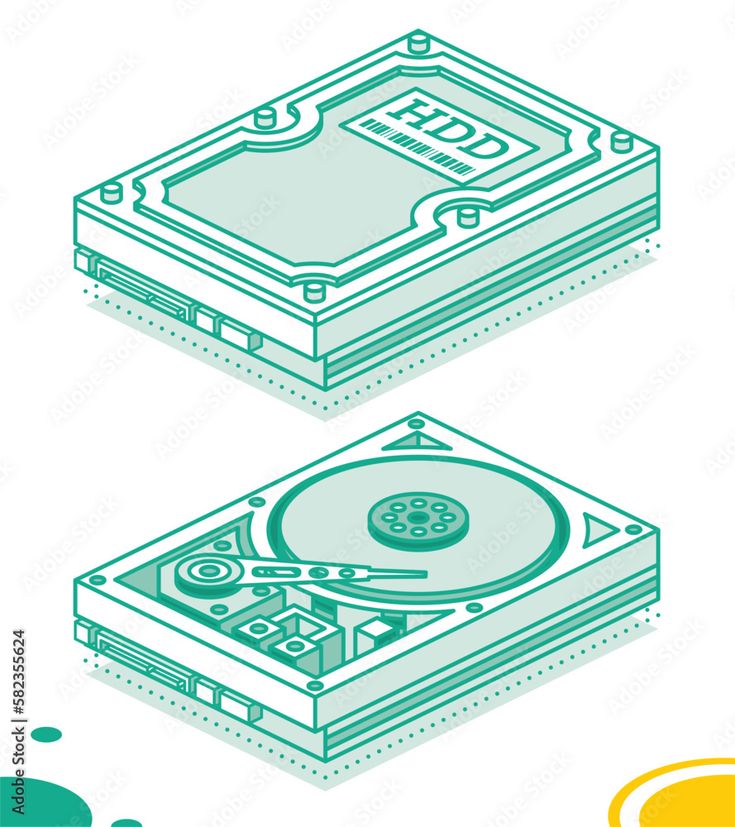 two different types of electronic devices are shown in blue and green colors, with the same color