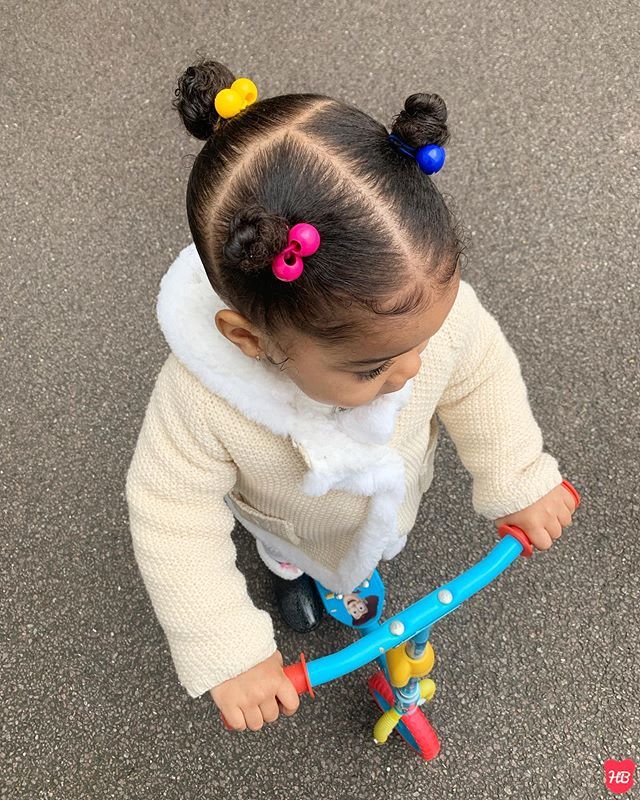 Bobbles Hairstyle, Cute Toddler Hairstyles, Hairstyle Inspo, Hair Bobbles, Bantu Knots, Let Your Hair Down, Kids Style, Cute Style