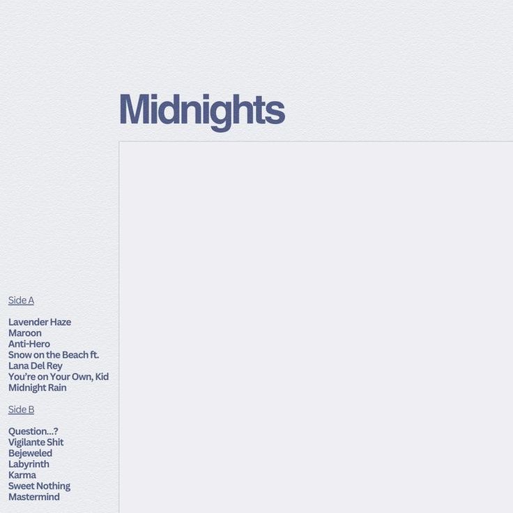 an image of the website for midnight nights