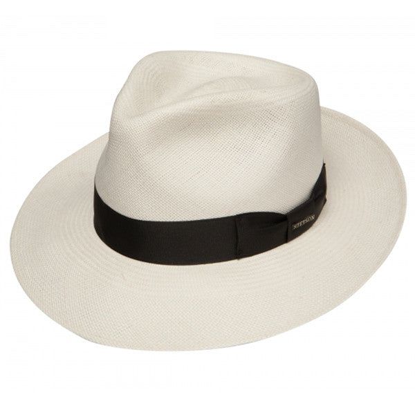 Stetson — Adventurer Straw Hat Made out of genuine Shantung straw, this sun protection safari hat is the perfect way to upgrade your summer wardrobe. With a wide range of sizes and different color options, you can make our Stetson-brand straw hat work seamlessly with any outfit. By combining our durable, lightweight material with a classic hat silhouette, you can comfortably spend all day under the sun and soak up every last ray. Unique Features of Our Straw Safari Hat Our white straw hat is versatile — you can take it wherever you go and find an option that's right for you. We offer a wide range of sizes, so everyone can get the most out of their adventure in our safari-style straw hat. From size small to size extra large, we have an option for everyone, and if you're in between sizes, tr Adventure Hat, Upf Clothing, Outback Hat, Straw Fedora Hat, Safari Hat, Stetson Hat, Straw Fedora, Golf Hat, Classic Hats