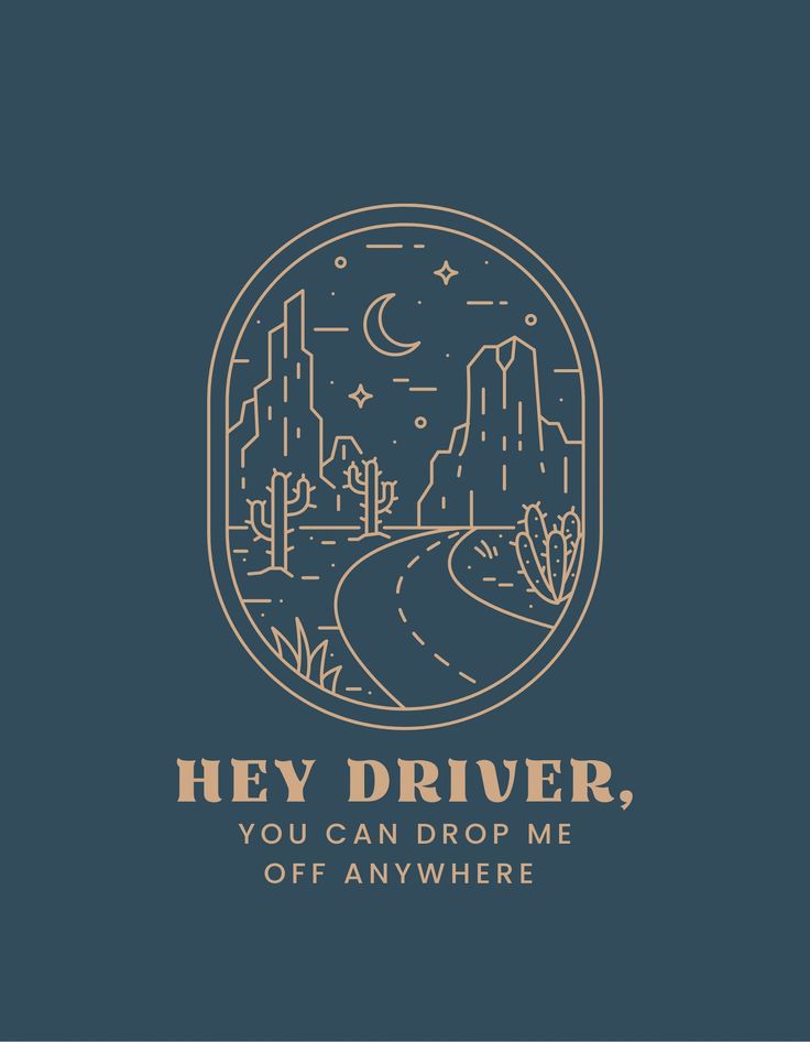 the logo for hey driver, you can drop me off anywhere