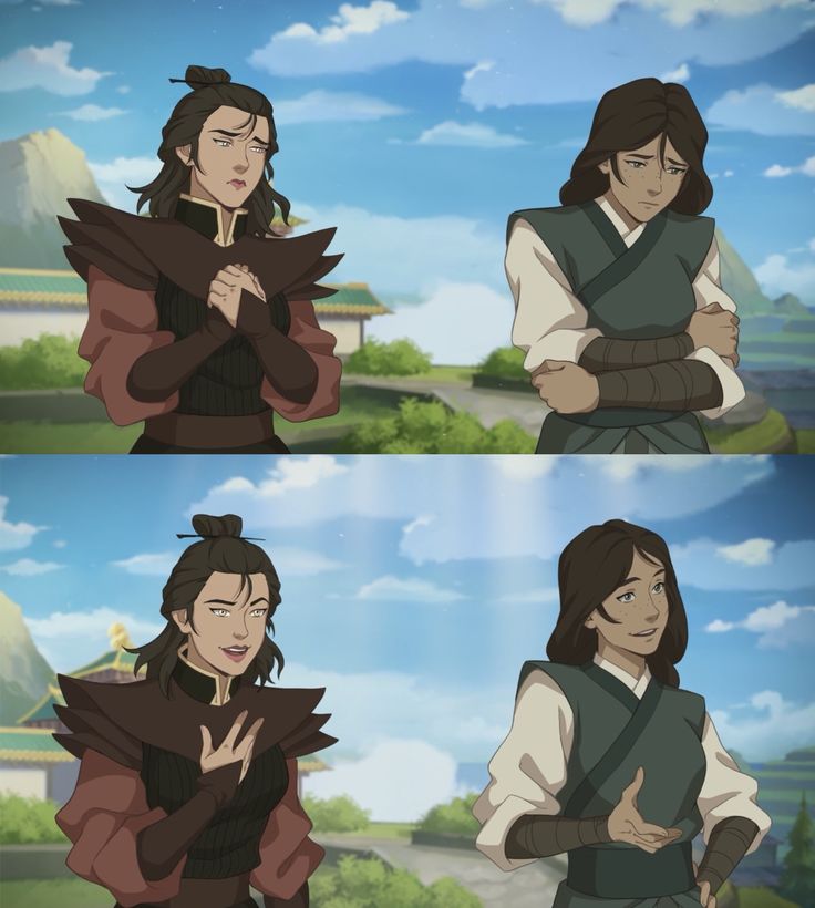 two pictures of the same person in different poses, one with his hands on his chest