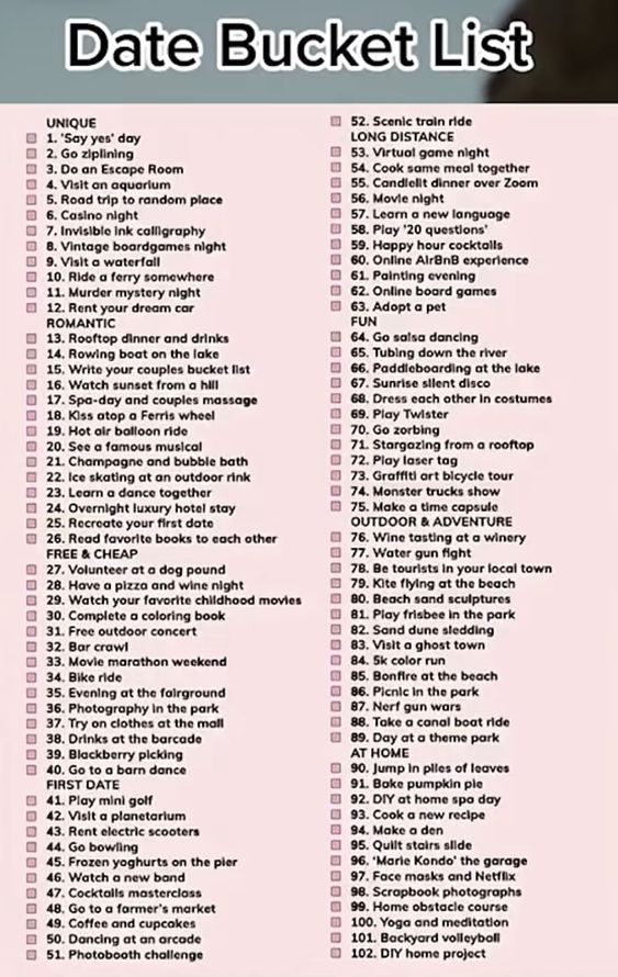 Couple Date Challenge, Idea For Dates Boyfriends, To Do List Couple Relationships, Things We Should Do Together Boyfriend, 100 Things To Do With Your Boyfriend, Pre Planned Dates 12 Months, Once A Month Date Night Ideas, Romance Bucket List, Summer Couples Bucket List