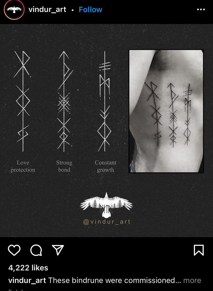 the back of a man's chest with different arrows on it, and an arrow tattoo