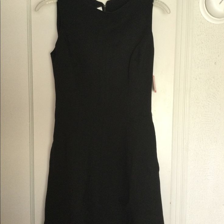 Black A-Line Spanx Fit And Flare Dress With Side Pockets And Back Zip. Pit To Pit Is 18, Length Is 36, Waist Is 17 Classic Black Dress For Night Out, Black Sleeveless Dressy Dress For Formal Occasions, Classic Black Sleeveless Midi Dress, Black Dressy Sleeveless Dress For Formal Occasions, Dressy Black Sleeveless Dress For Formal Occasions, Dressy Black Sleeveless Formal Dress, Fitted Sleeveless Mini Dress For Office, Stretch Lined Mini Dress For Work, Lined Stretch Mini Dress For Work