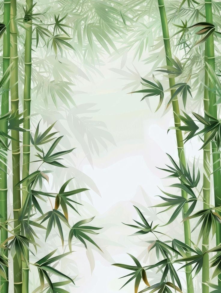 a bamboo tree with lots of green leaves