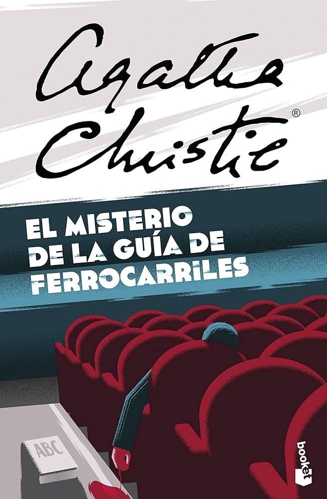 a movie theater with red seats and the words'el mistero de la guia de ferocarriles '