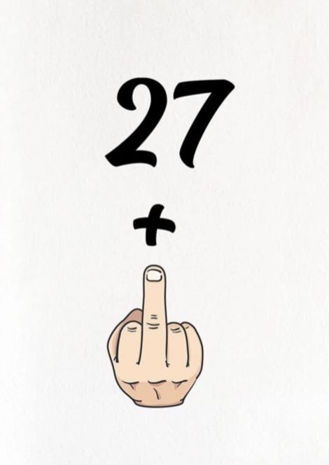 the hand is pointing at the number twenty and two fingers are in the shape of an arrow