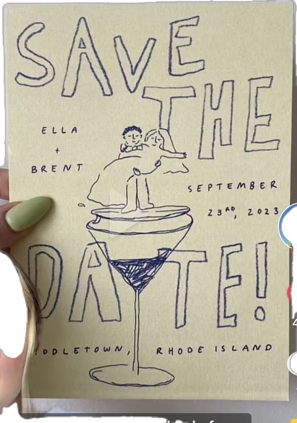 Wholesome Wedding Ideas, Vintage Wedding Design, Wedding Ideas February, Fun Save The Date Ideas Creative, Oddity Wedding, Artsy Save The Date, Wedding Inspo Aesthetic, Wedding Inspo Unique, Kitch Wedding Ideas