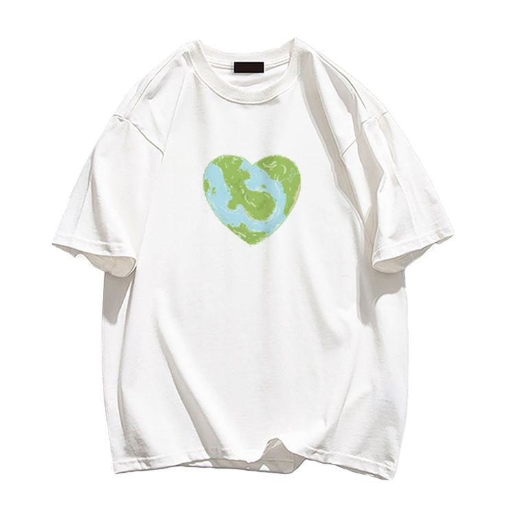 Celebrate Earth Day every day with our thoughtfully crafted designs, inspired by the beauty and diversity of our planet. From lush forests to vast oceans, our tees encapsulate the essence of nature's wonders. 🌿 Join the movement towards a greener future by wearing your passion for the planet proudly. With every purchase, you're not just buying a tee – you're advocating for sustainability and environmental awareness. Let your outfit speak volumes as we unite to protect our precious Earth. 🌍 Upg Eco-friendly Graphic Print T-shirt For Summer, Nature-inspired Crew Neck T-shirt For Summer, Green Casual T-shirt For Earth Day, White Screen Print Top For Earth Day, Green Short Sleeve Eco-friendly T-shirt, Eco-friendly White Graphic Print T-shirt, Green Short Sleeved Eco-friendly T-shirt, Green Casual Tops For Earth Day, Green Cotton T-shirt For Earth Day