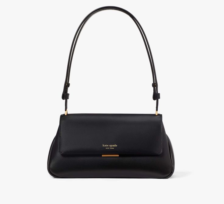 Meet Grace. Done in smooth leather this convertible style is equal parts structured chic and endlessly versatile. Adjust the strap to wear it as a shoulder bag or crossbody. | Kate Spade Grace Convertible Shoulder Bag, Black Shoulder Bag Black, Dream Clothes, Kate Spade Bag, Kate Spade New York, Smooth Leather, Convertible, Women's Accessories, Wallets, Kate Spade