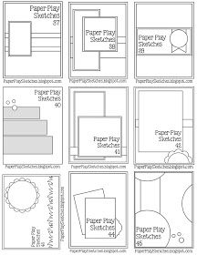 the layout sheet for an art project