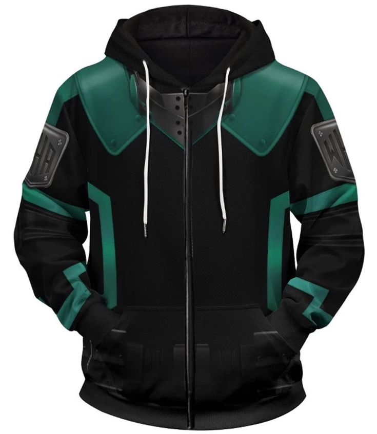 PRICES MAY VARY. Anime Deku Cosplay Hoodie MHA Anime Sweatshirts Graphic Pullover Casual Hoodies for Men and Women. Material: High quality Polyester, soft and comfortable to wear.Machine Washable. Style: Casual and workout hoodie. Anime painted make this Japanese sweater cool and the style is perfect for Christmas gift, Birthday gift for your friend or family and it is a best gift or surperise to the fan. Perfect for Christmas, Halloween, cosplay, role play, theme party, dress up, daily, casual, Japanese Sweater, Deku Cosplay, Harajuku Sweatshirt, Anime Sweatshirt, Midoriya Izuku, Sweatshirt Zipper, Anime Hoodie, Moda Vintage, Custom Hoodies