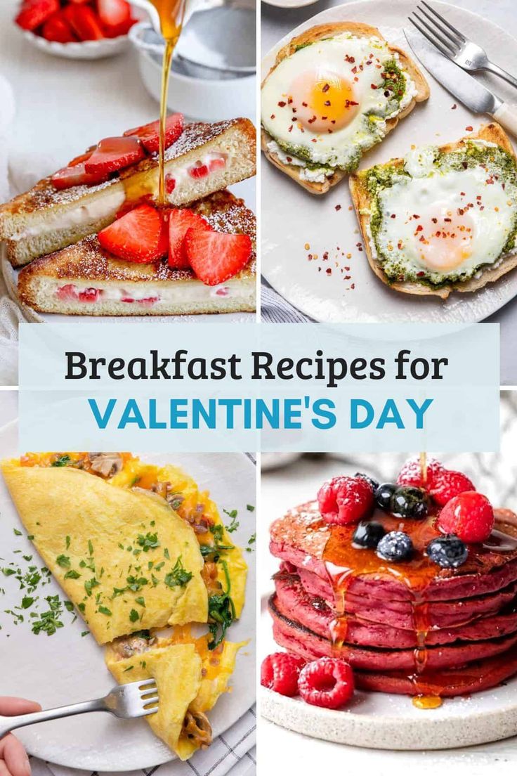 breakfast recipes for valentine's day