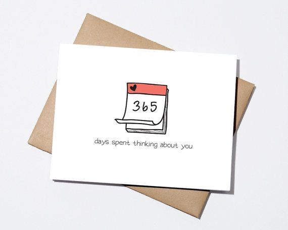 a greeting card with the words 350 on it and an envelope that says, date spent thinking about you