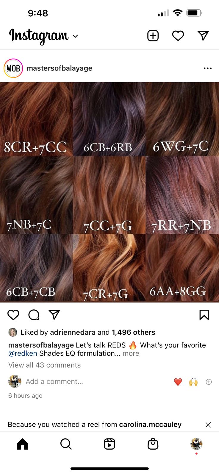 6cr Shades Eq, Deep Copper Shades Eq Formula, Redkin Eq Shades Formulas Caramel, Schwarzkopf Red Formulas, Copper Highlights Formula, Shades Copper Formula, Redken Shades Red Formulas, Brown Copper Hair Color Formula, Cinnamon Brown Hair Color Formula