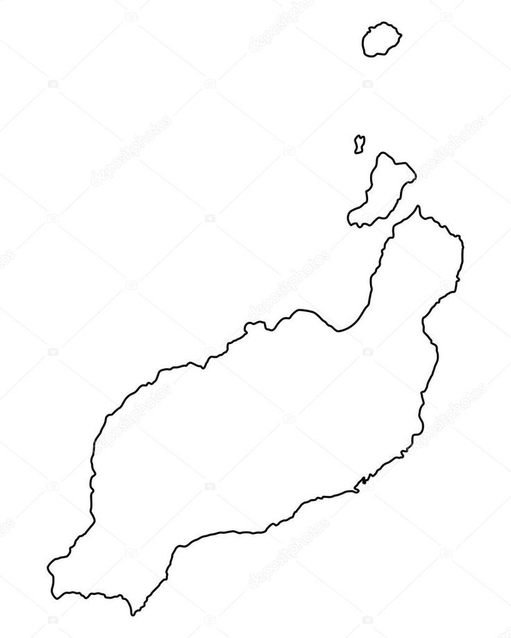 an outline map of the country of mexico