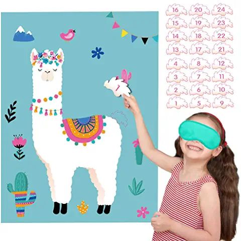 Fiesta Party Games, Mexican Fiesta Birthday Party, Thanksgiving Birthday Parties, Classroom Party Games, Pin The Tail, Thanksgiving Party Decorations, Fiesta Birthday Party, Llama Birthday, Cactus Party