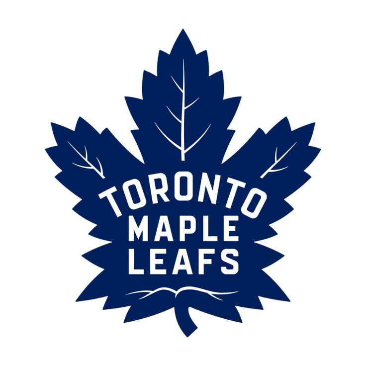 the toronto maple leafs logo on a white background