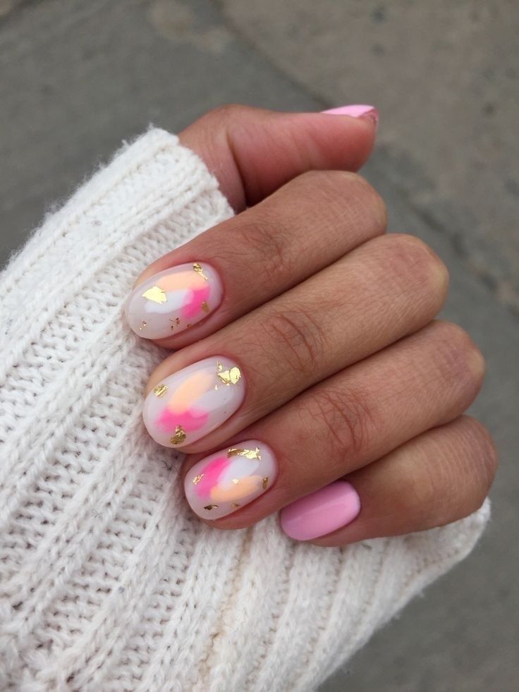 Colorful Nails, Summery Nails, Her Nails, Cute Gel Nails, Dipped Nails, Manicure Y Pedicure, Funky Nails, Chic Nails, Fancy Nails