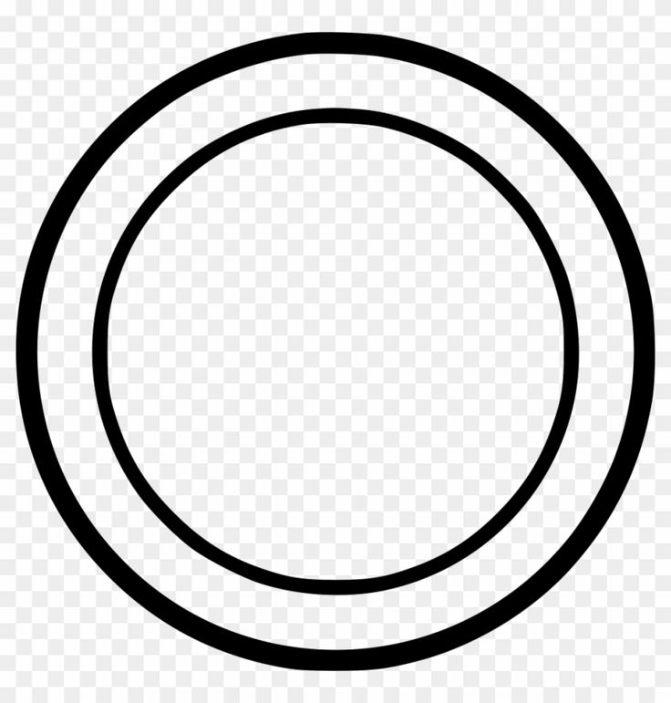 a black and white outline of a plate on a transparent background, with no background