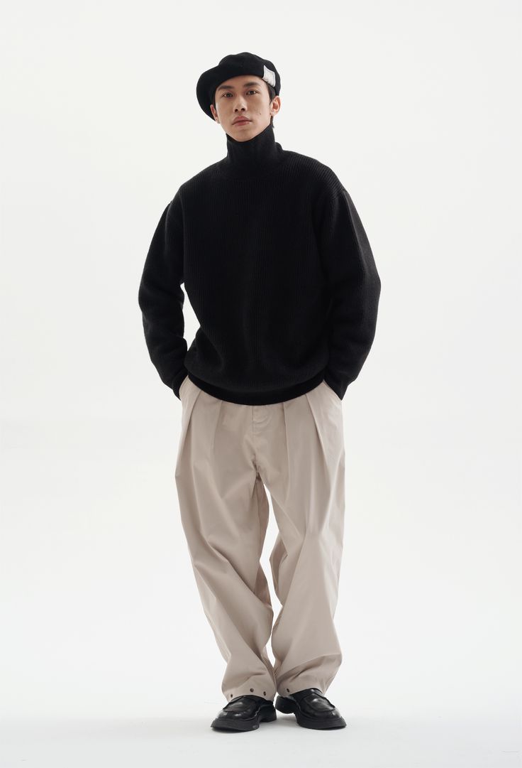 Embrace the cooler seasons with effortless elegance in our Ribbed Oversized Funnel-Neck Sweater, a perfect fusion of style and comfort. Crafted from premium synthetic fibers, this heavyweight 830G knit sweater boasts a tactile ribbed texture, providing a cozy, soft-to-touch experience. A relaxed, oversized cut merges with the distinctive Japanese-inspired high funnel neck for a harmonious blend of nonchalance and sophistication, ready to layer over any ensemble for added warmth and detail. Pair this sweater with denim for an understated casual look, or dress it up with trousers for those laid-back professional settings. It’s the essential knitwear piece that takes you from relaxed weekends to polished gatherings with ease. Product specifications: Material: 100% Synthetic Fibers (Polyester) Mode Harajuku, Funnel Neck Sweater, Winter Fits, Ribbed Texture, Effortless Elegance, Brown Sweater, Funnel Neck, Synthetic Fiber, Funnel