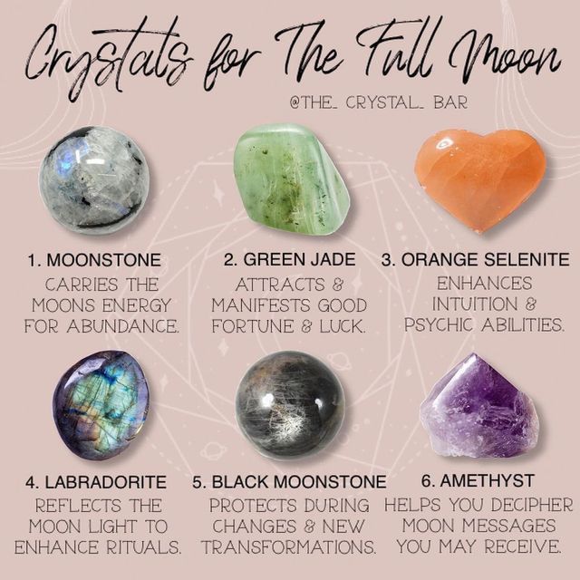 T H E C R Y S T A L B A R ☾© on Instagram: "🌝🌝🌝🌝🌝🌝 The full Moon in Gemini peaks at 4:08am (UK) tomorrow morning, and is the last full Moon of 2022. We wanted to share our fave crystals with you so you’re ready and armed ri face the incredible energy. These crystals have been selected to work with your rituals or alone to support you. 💫 If you need any crystal guidance please do ask, Love Claire xx _________________________________ 🖤 Graphic and content by @the_crystal_bar ___________ Moon In Aries, Full Moon In Aries, Crystal Healing Chart, Blue Obsidian, The Crystals, Crystal Guide, Black Moonstone, Crystals Healing Properties, Spiritual Crystals