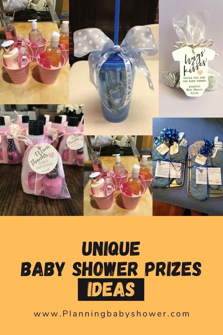 Unique baby shower prizes