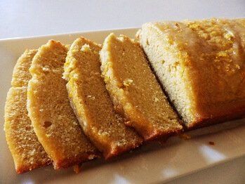 slices of cake sitting on top of a white plate