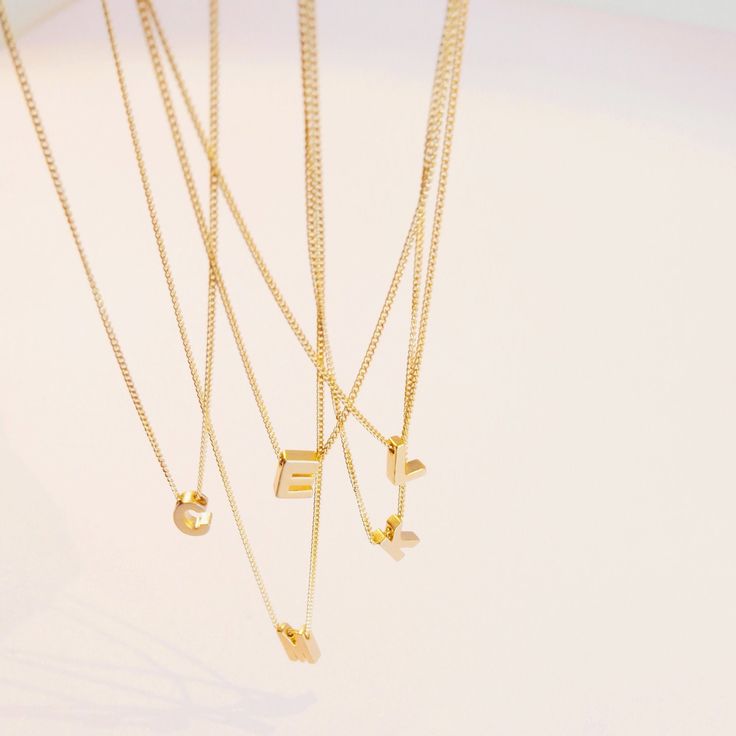 A perfect personalized piece. Add any initial of your choice to our delicate gold chain. This is the perfect gift idea for your best friend, sister, mother and daughter. …………………………………. Details: Available in Gold Plated Curb Chain Pendant is Matte Gold Plated measuring 5 x 7.5mm Size inclusive and made to order just for you Not waterproof Average necklace length is 18" About Your Jewelry If you are not wearing your jewelry it is best to store it in a cool, dry place such as your gift box that is Trendy Personalized Name Necklace For Everyday, Trendy Personalized Everyday Charm Necklace, Classic Initial Necklace As Personalized Gift, Everyday Initial Pendant Necklace With Delicate Chain, Dainty Charm Necklaces With Initial Pendant For Everyday, Everyday Pendant Initial Necklace With Delicate Chain, Personalized Minimalist Initial Necklace, Classic Charm Necklaces With Initial Pendant For Gift, Minimalist Name Necklace With Adjustable Chain For Personalized Gift