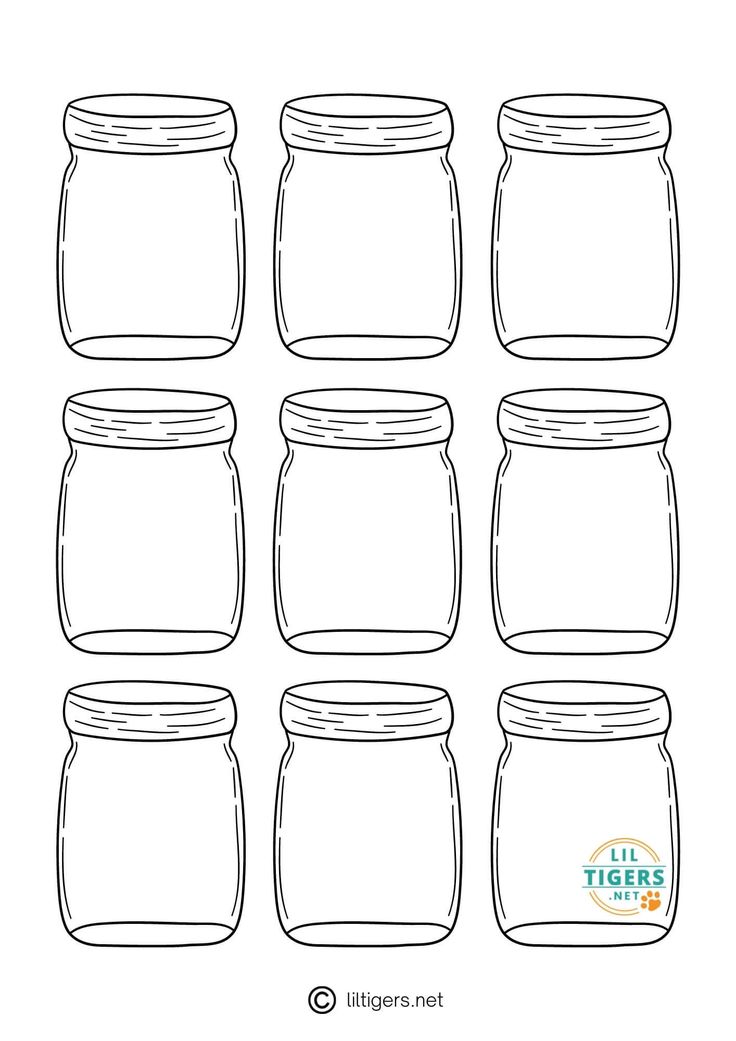 the mason jars are lined up and ready to be filled