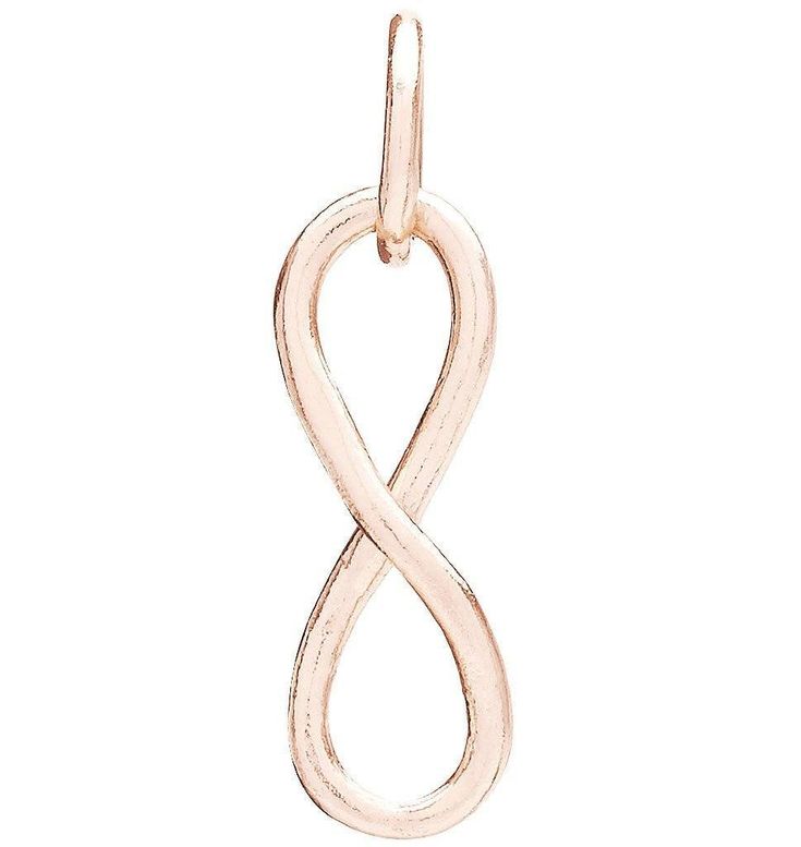 Helen's Small Infinity Charm lovingly crafted in New York. Made With Solid 14k Gold. Gift Wrapped. Free Express Shipping. Elegant Infinity Charms Jewelry, Elegant Infinity-style Jewelry With Charms, Infinity Charm, Infinity Pendant, Time And Space, The Infinity, Rose Yellow, Romantic Style, Pink And Gold