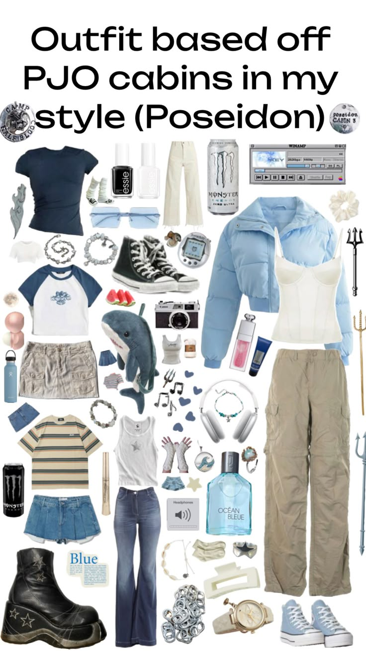 Should I do more? #percyjackson #outfitinspo #posideon Percy Jackson Costume, Cabin Outfit, Percy Jackson Cabins, Percy Jackson Outfits, Daughter Of Poseidon, Percy Jackson Cast, Character Inspired Outfits, Percy Jackson Characters, Percy Jackson Books