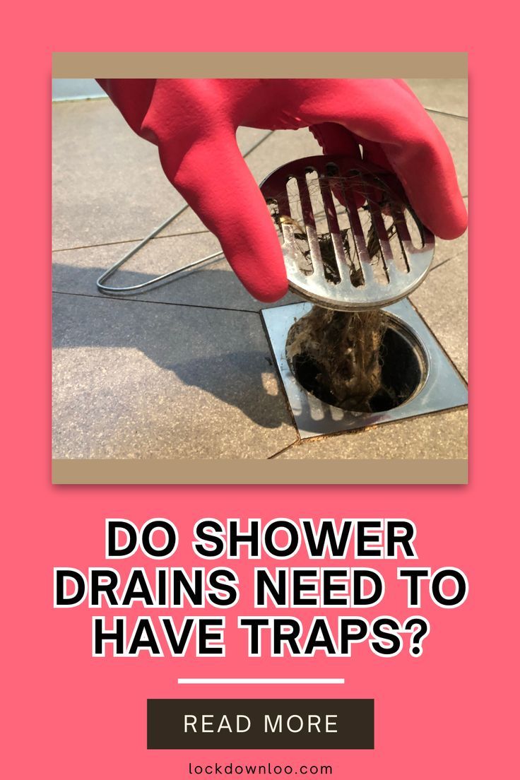 Do Shower Drains Need To Have Traps? Static Pin. Smelly Shower Drain, Shower Drain Smell, House Plumbing, Bathtub Drain Stopper, Shower Drain Covers, Unclog Drain, Drainage System, Bathtub Drain, Shower Drains